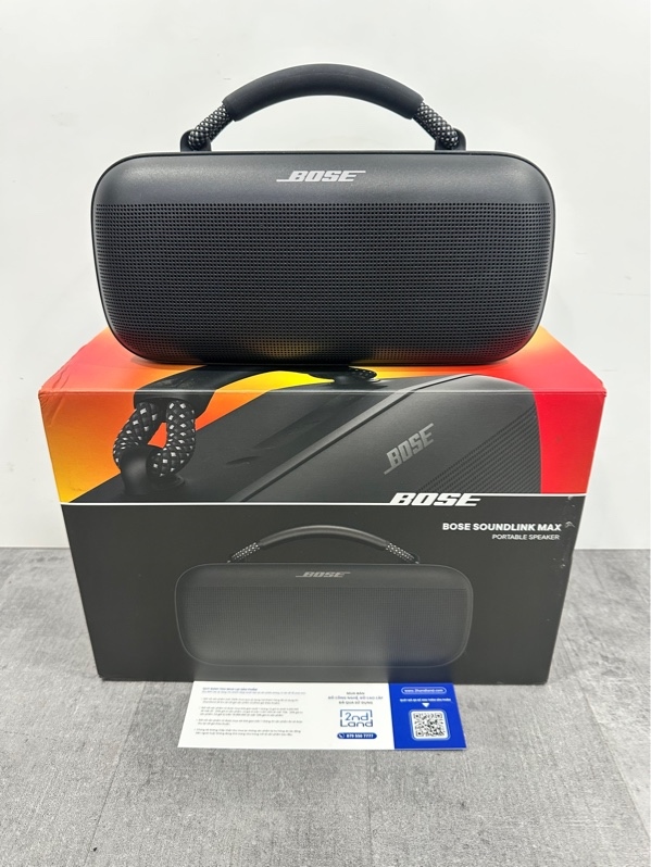 Loa Bose Soundlink Max - 50W - Màu đen - Ngoại hình 98% - Fullbox