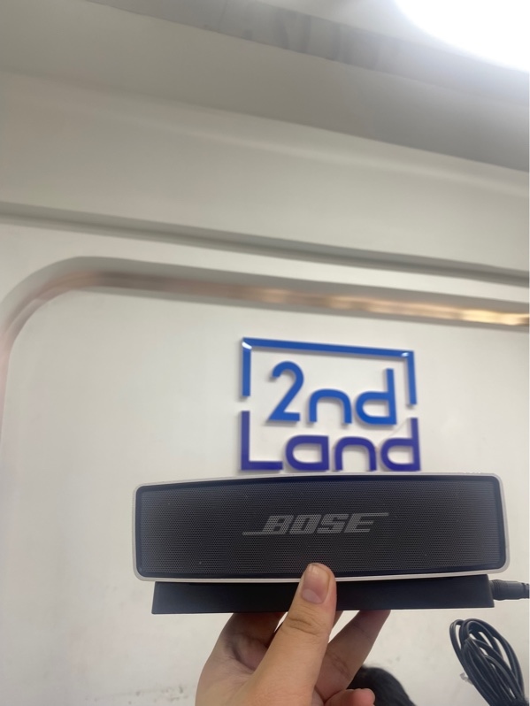 Loa Bose SoundLink Mini - Màu xám - Ngoại hình 97% - Kèm đế sạc