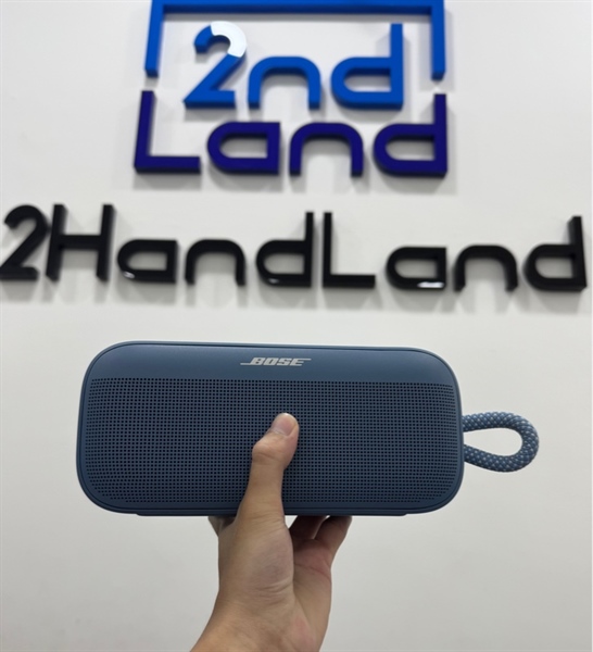 Loa Bose Soundlink Plus - Màu xanh - Ngoại hình 98.5% - Còn bảo hành hãng đến tháng 11/2026 - Fullbox