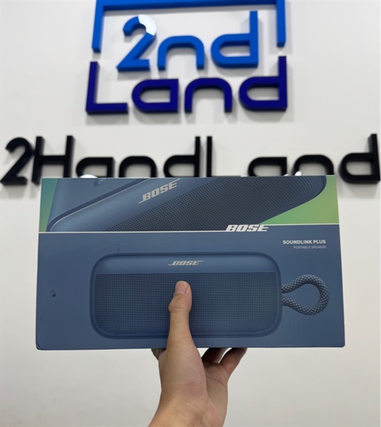 Loa Bose Soundlink Plus - Màu xanh - Ngoại hình 98.5% - Còn bảo hành hãng đến tháng 11/2026 - Fullbox 3