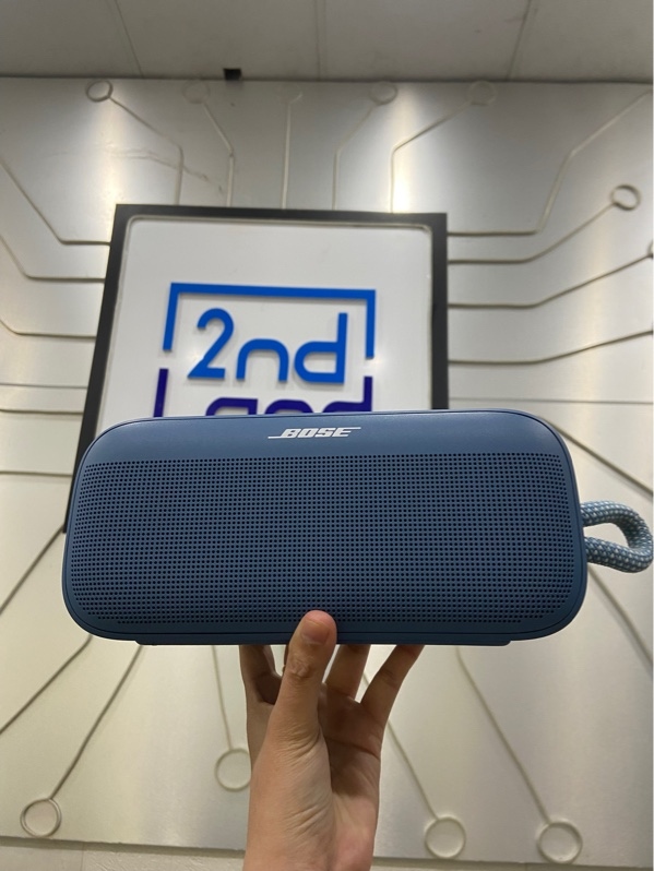 Loa Bose SoundLink Plus - Màu xanh - Ngoại hình: 98% - Kèm cáp sạc