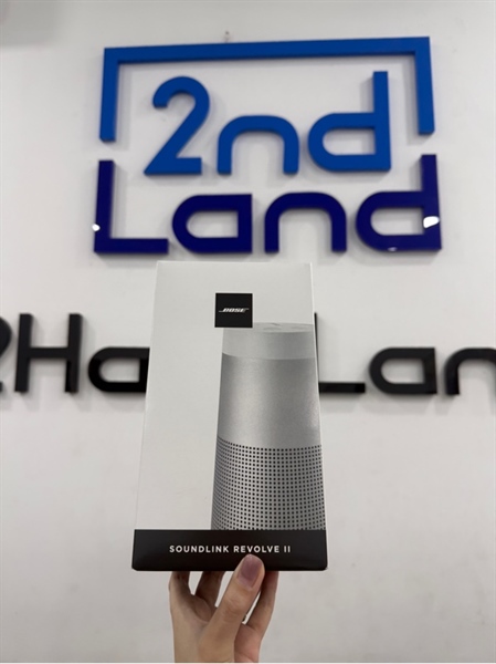 Loa Bose Soundlink Revolve 2 - Màu bạc - Ngoại hình 98% - Fullbox
