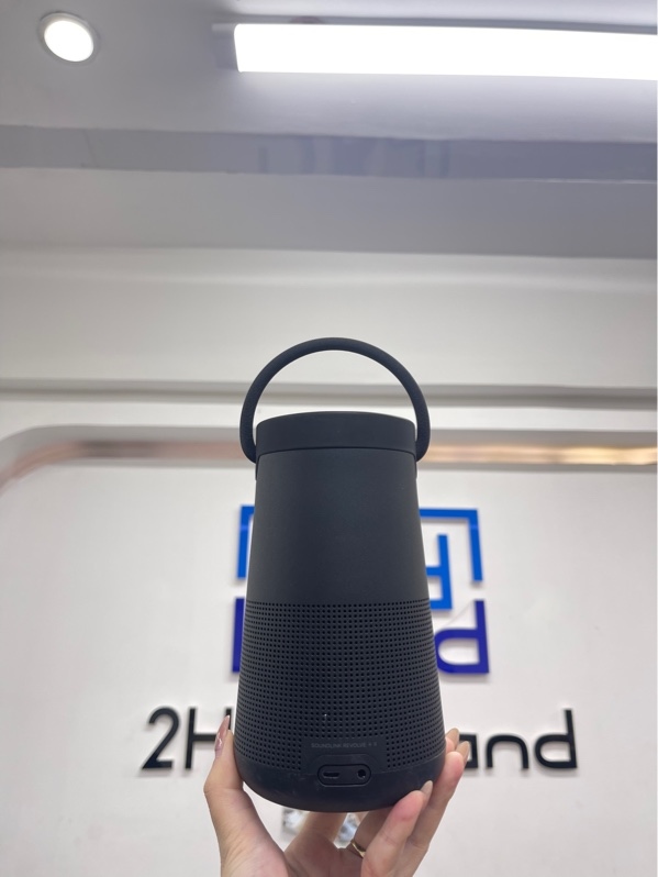 Loa Bose SoundLink Revolve plus 2 - Màu đen - Ngoại hình 97% - đã thay chân sạc - Body