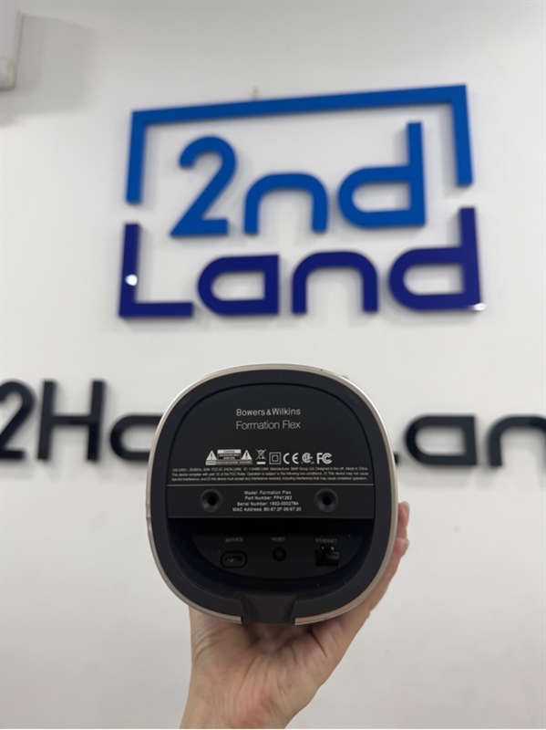 Loa Bowers & Wilkins Formation Flex - Màu đen - Ngoại hình 97% - Rách nhẹ 1 lỗ - Kèm nguồn