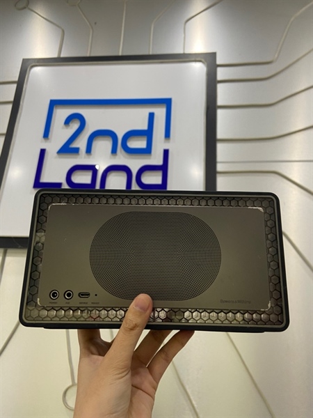 Loa Bowers & Wilkins T7 - Màu đen - Ngoại hình: 97% - Kèm sạc 1