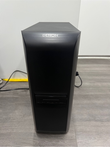 Loa Denon S413 - Màu đen - Ngoại hình 97% - Nứt nhẹ - Kèm dây kết nối , 1 remote