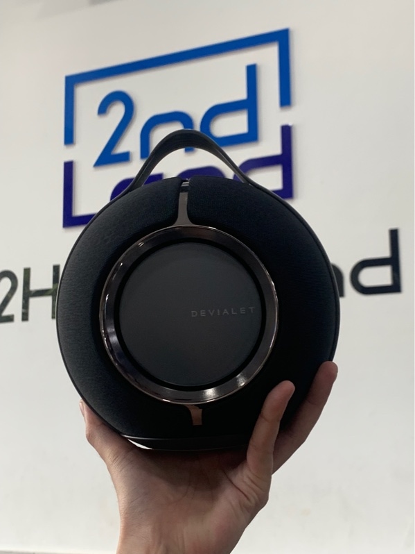 Loa Devialet Mania Deep Black - Màu đen - Openbox - Fullbox kèm đế sạc
