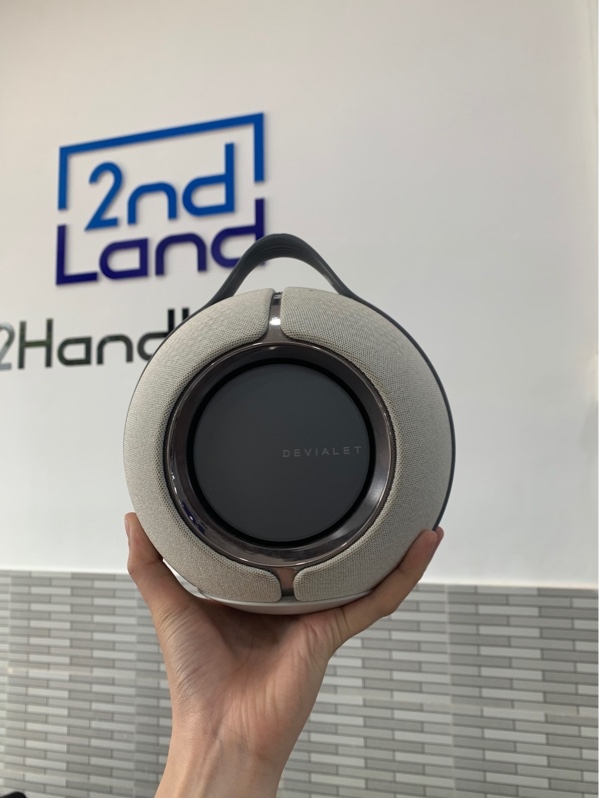 Loa Devialet Mania - Màu xám - Ngoại hình: 97% - Kèm sạc