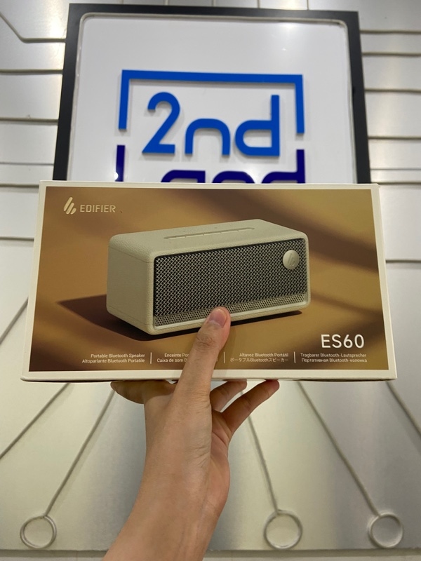 Loa Edifier ES60 - Màu trắng ngà - Ngoại hình: 98% - FullBox - Còn bảo hành T2/2027