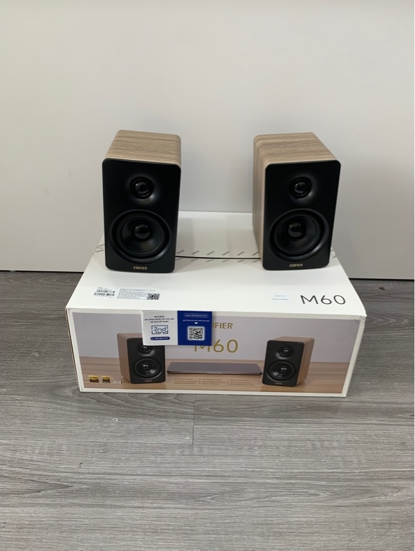 Loa Edifier m60 - Màu nâu - Ngoại hình: 98% - Fullbox