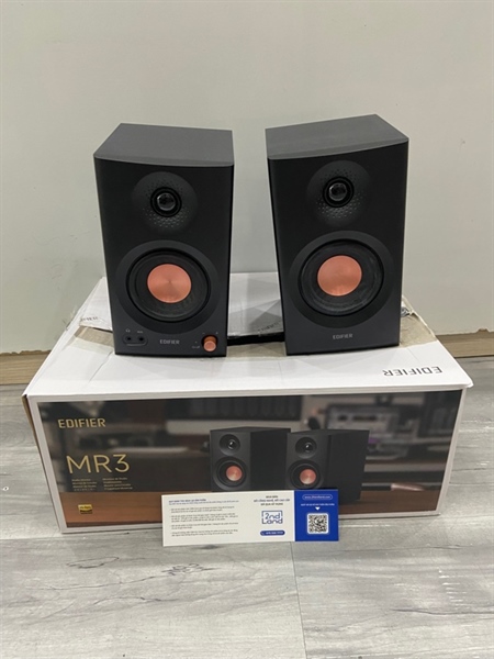Loa Edifier MR3 Studio Monitor - 1 Mode: Bluetooth - Màu đen - Ngoại hình: 98% - Kèm Box + đủ phụ kiện