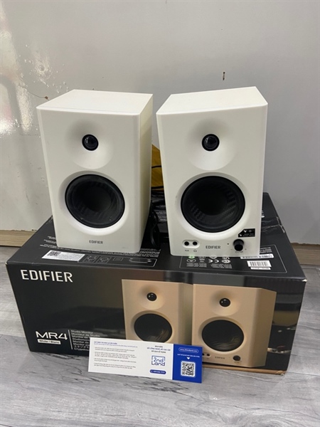 Loa Edifier MR4 - Màu trắng - Ngoại hình: 97% - Fullbox