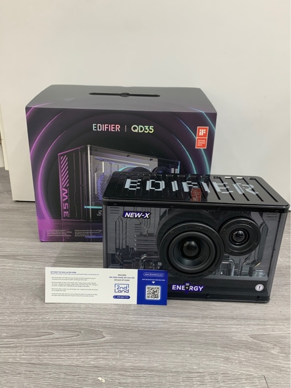 Loa Edifier QD35 - Màu đen - Ngoại hình: 98% - Fullbox