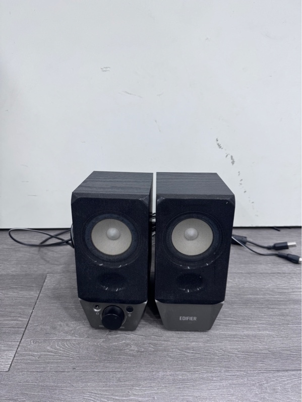 Loa Edifier R198BT - 2 mode dây, bluetooth - Màu đen - Ngoại hình 97% - Đế dính keo, thiếu 1 dây kết nối AUX 3.5mm - Body