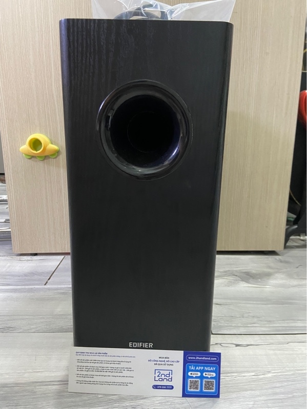 Loa Edifier T5s 70 W Powered Subwoofer - Màu đen - Ngoại hình: 98% - Kèm nguồn