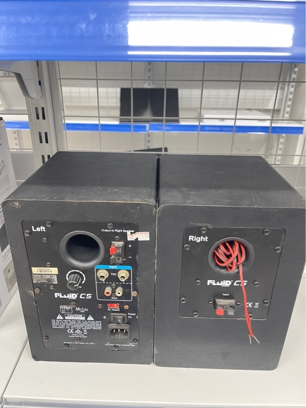 Loa Fluid Audio C5 - Màu đen - Ngoại hình 97% - Sét ốc, trầy, tróc - Body