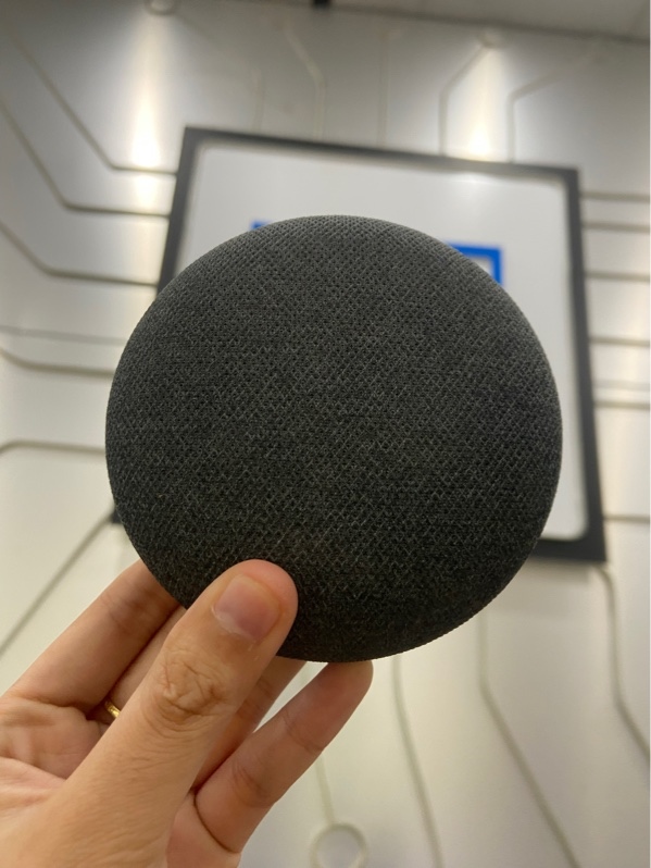 Loa Google Home Mini Gen 1 - Màu xám - Ngoại hình: 97% - Kèm nguồn