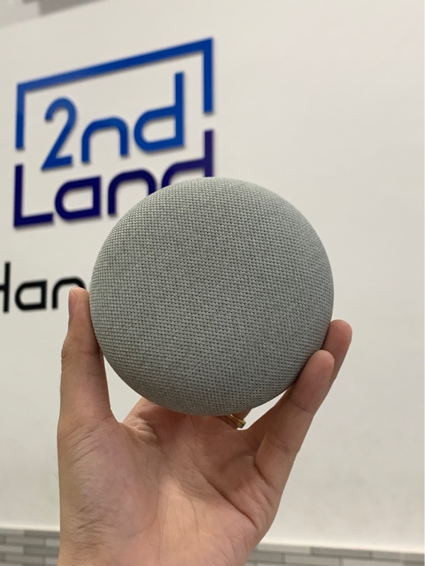 Loa Google Home Mini (H0A) - Màu trắng - Ngoại hình: 97% - Kèm sạc