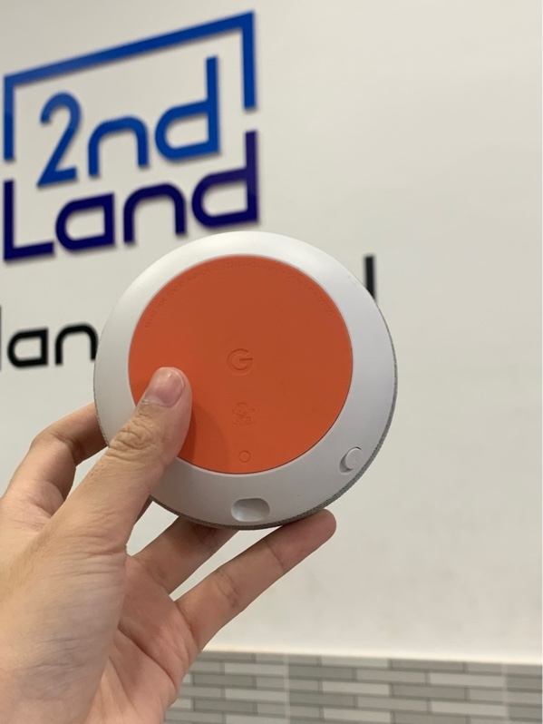 Loa Google Home Mini (H0A) - Màu trắng - Ngoại hình: 97% - Kèm sạc
