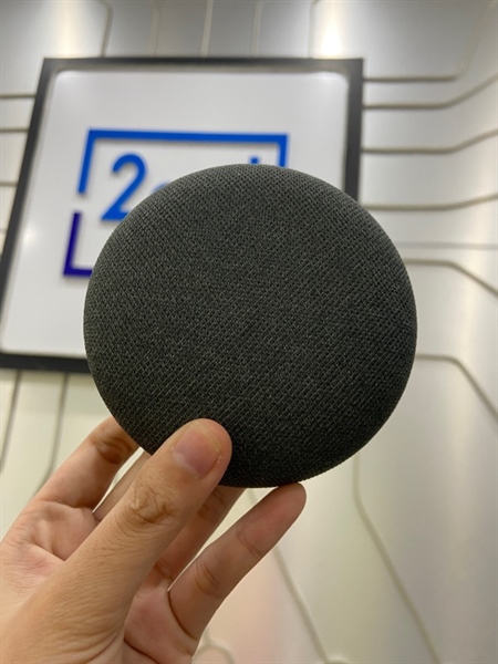 Loa Google Home Mini - Màu xám - Ngoại hình: 98% - Rè nhẹ - FullBox