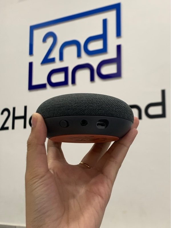Loa Google home mini quốc tế - Màu đen - Ngoại hình: 97% - Đít dính mực - Body
