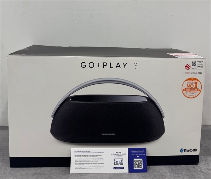 Loa Harman Kadon Go Play 3 - Màu đen - Ngoại hình 98% - Fullbox 3