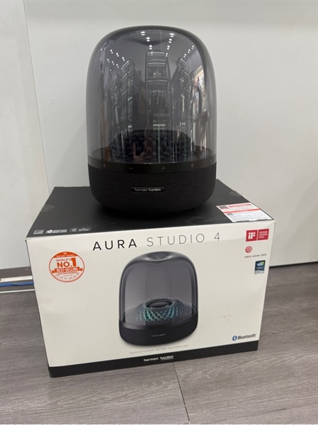Loa Harman Kardon Aura 4 - Màu đen - Ngoại hình 98% - FullBox