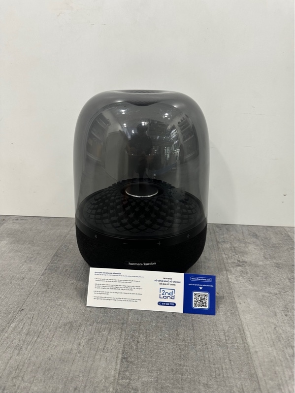 Loa Harman Kardon Aura Studio 4 - 130W RMS - Màu đen - Ngoại hình 97% - Kèm nguồn