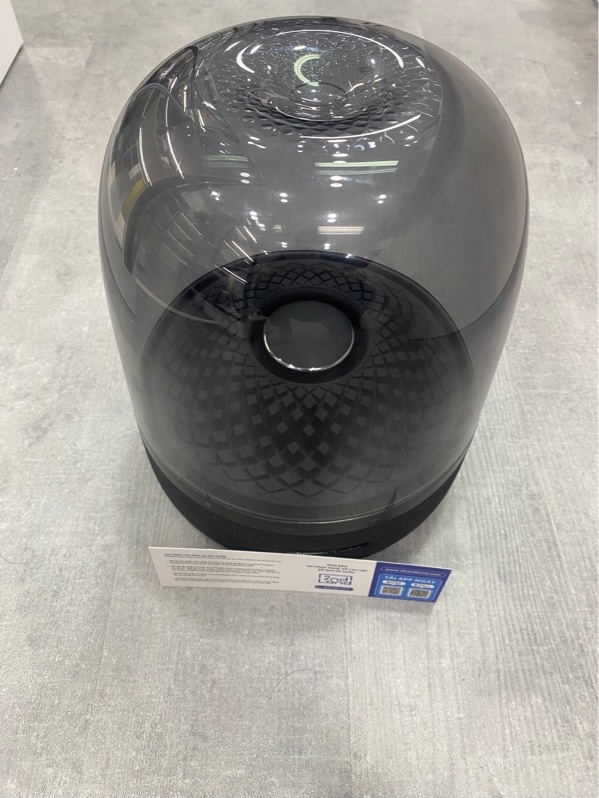Loa Harman Kardon Aura Studio 4 - Màu đen - Ngoại hình: 97% - Trầy kính - Kèm nguồn