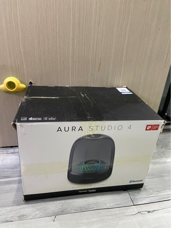 Loa Harman Kardon Aura Studio 4 - Màu đen - Ngoại hình: 98% - Kèm Box