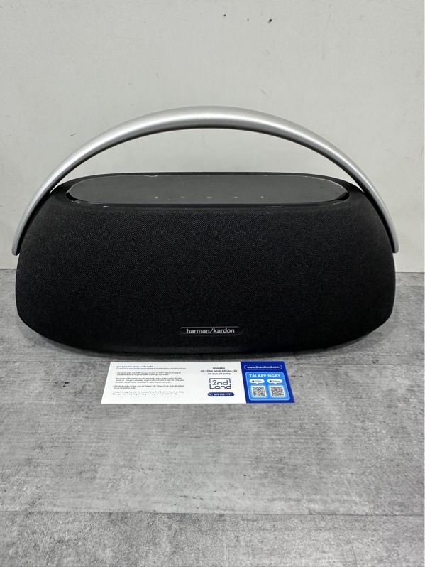 Loa Harman/Kardon Go Play 3 - 160W RMS - Màu đen - Ngoại hình 98% - Còn seal mặt trên - Kèm box + Dây sạc