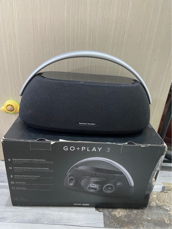 Loa Harman Kardon Go Play 3 - Màu đen - Ngoại hình: 97.5% - FullBox