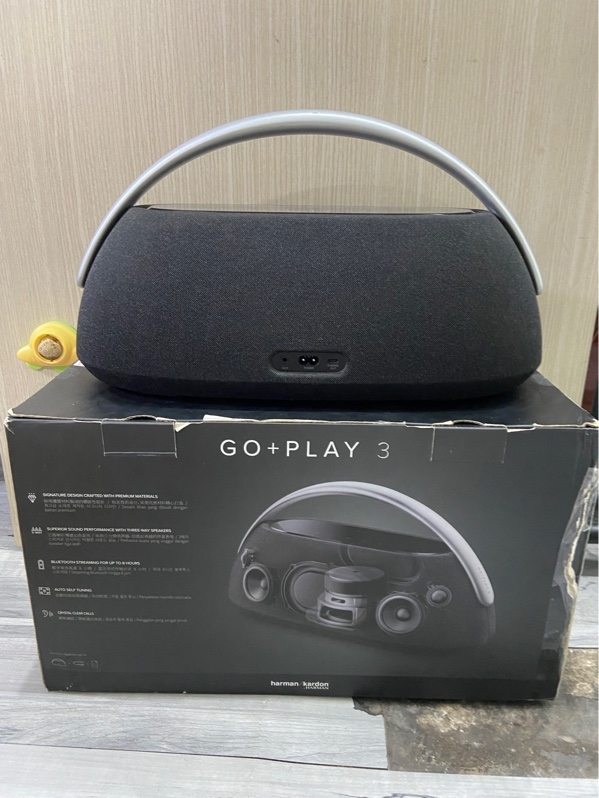 Loa Harman Kardon Go Play 3 - Màu đen - Ngoại hình: 97.5% - FullBox