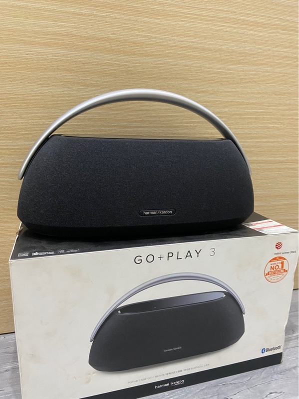 Loa Harman Kardon Go Play 3 - Màu đen - Ngoại hình: 97.5% - Xước nhẹ tay cầm - FullBox