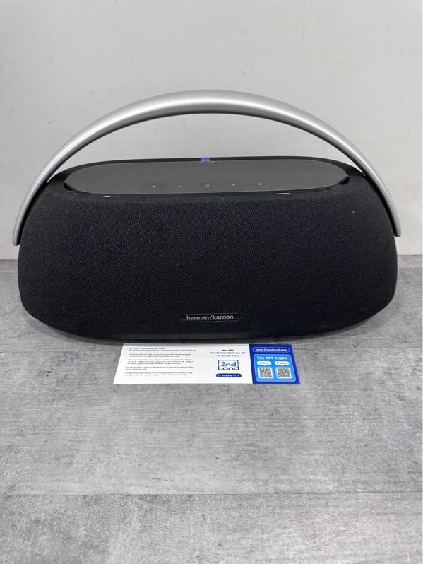 Loa Harman/Kardon Go Play 3 - Màu đen - Ngoại hình 98% - Còn seal mặt trên - Kèm dây sạc