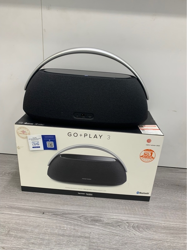 Loa Harman Kardon go + play 3 - Màu đen - Ngoại hình: 98% - Fullbox