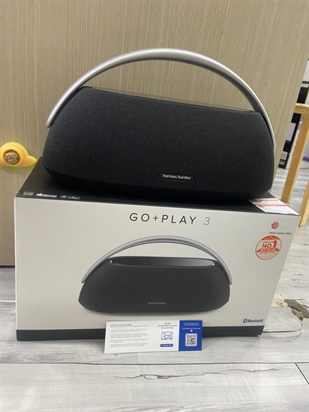 Loa Harman Kardon Goplay 3 - Màu đen - Ngoại hình: 98% - FullBox - Còn bảo hành PEI đến 25/04/2026
