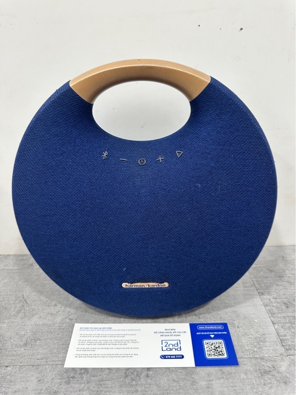 Loa Harman Kardon Onyx Studio 5 - Màu xanh - Ngoại hình 97% - Trầy, bong vải - Kèm sạc