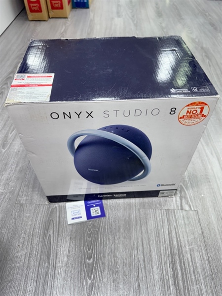 Loa Harman Kardon Onyx Studio 8 - Màu xanh - Ngoại hình 98% - Fullbox - Còn BH hãng đến tháng 10/2026