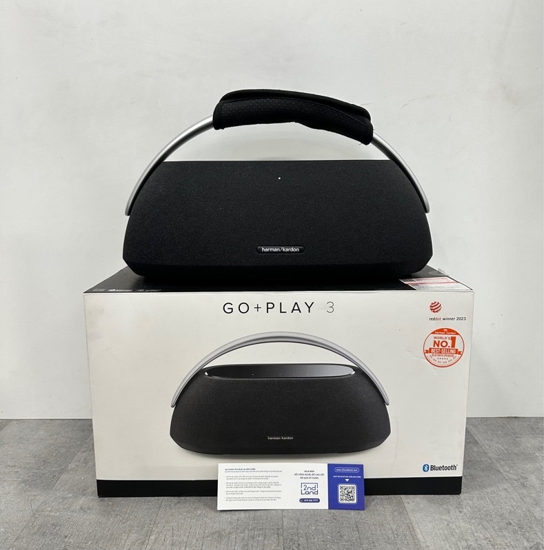 Loa HK Go Play 3 - 160W - Màu đen - Ngoại hình 98% - Fullbox