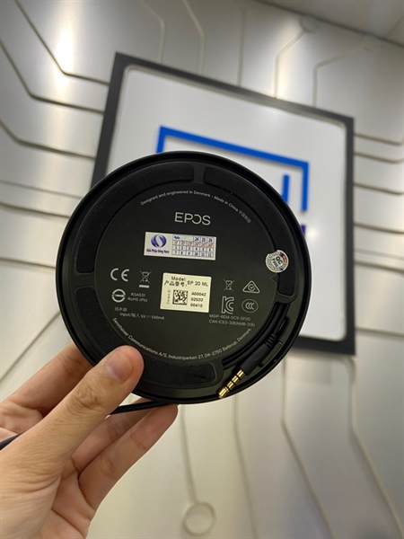 Loa hội nghị Sennheiser SP20 ML - Màu đen - Ngoại hình: 97% - FullBox 1