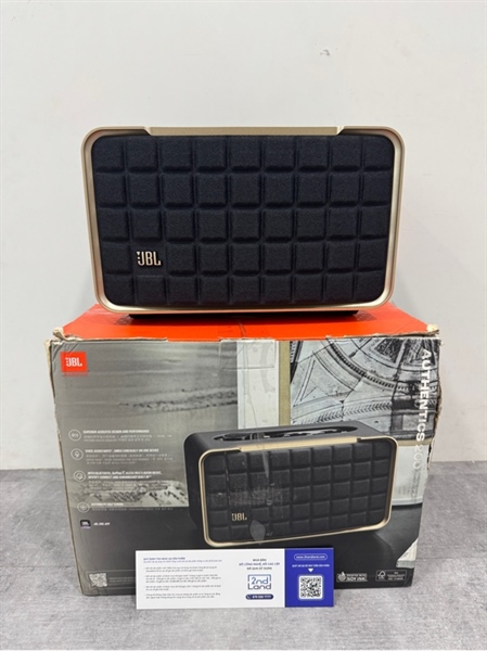 Loa JBL Authentic 200 - Màu đen - Ngoại hình 99% - Fullbox ( box xấu )