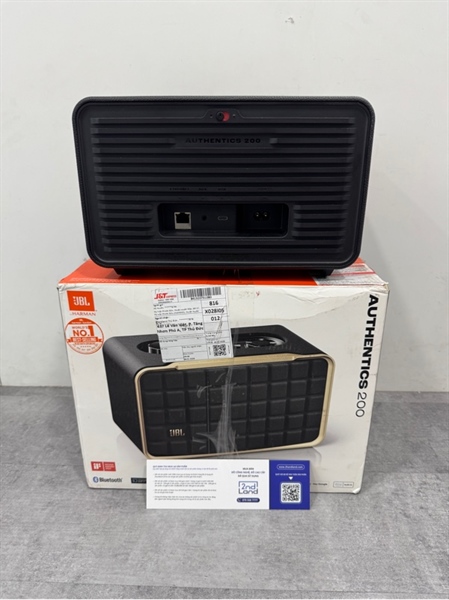 Loa JBL Authentic 200 - Màu đen - Ngoại hình 99% - Fullbox ( box xấu ) 2