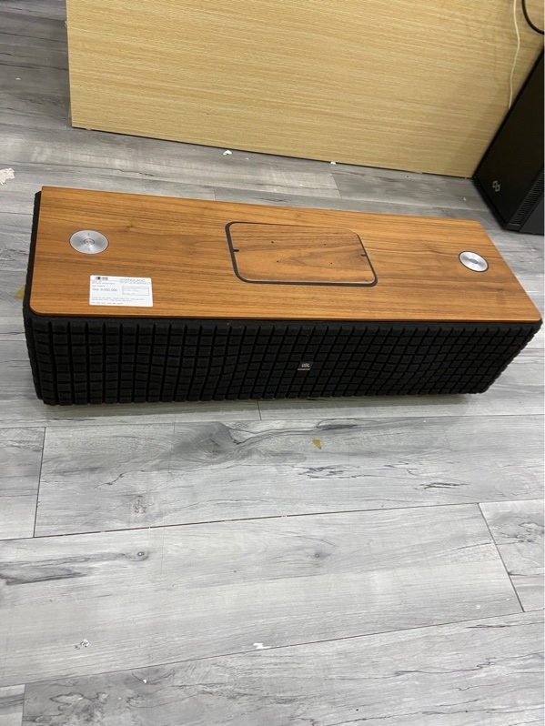 Loa JBL Authentics L16 - Chính hãng PGI - Màu nâu đen - Ngoại hình: 97% - App không còn hỗ trợ - Kèm dây nguồn