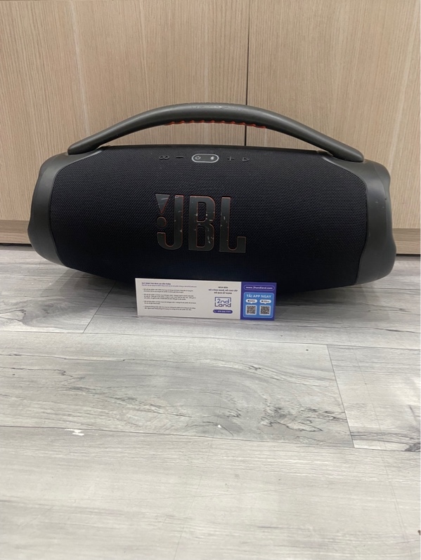 Loa JBL Boombox 3 - Màu đen - Ngoại hình: 97% - Trầy xước nhiều - Kèm Box