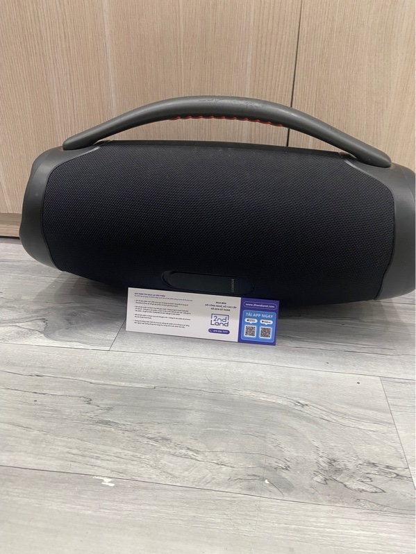 Loa JBL Boombox 3 - Màu đen - Ngoại hình: 97% - Trầy xước nhiều - Kèm Box