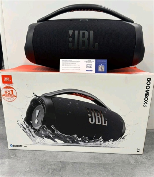 Loa JBL Boombox 3 - Màu đen - Ngoại hình 99% - Fullbox