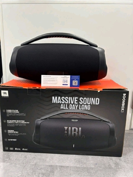 Loa JBL Boombox 3 - Màu đen - Ngoại hình 99% - Fullbox 2