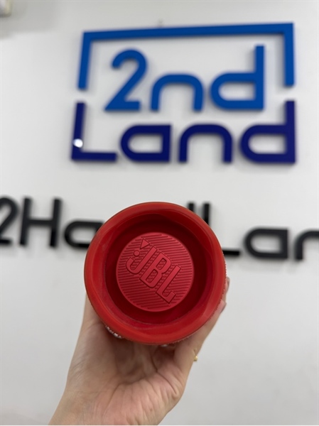 Loa JBL Charge 4 - Màu đỏ - Ngoại hình 98% - Nhựa trong ố nhẹ - Body 1