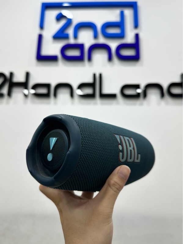 Loa JBL Charge 5 - 40W RMS - Màu xanh - Ngoại hình 97.5% - Cao su đế hơi bung keo - Body